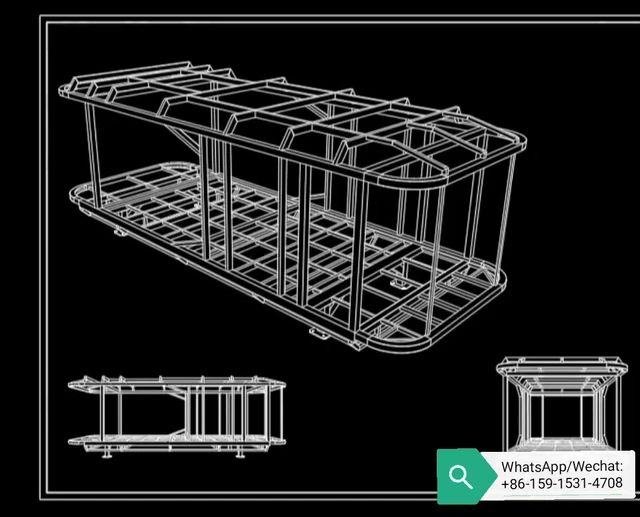 Module wireframe CAD