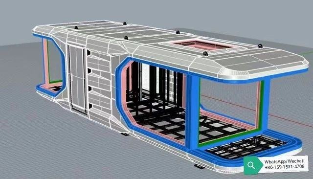 Exploded capsule structure