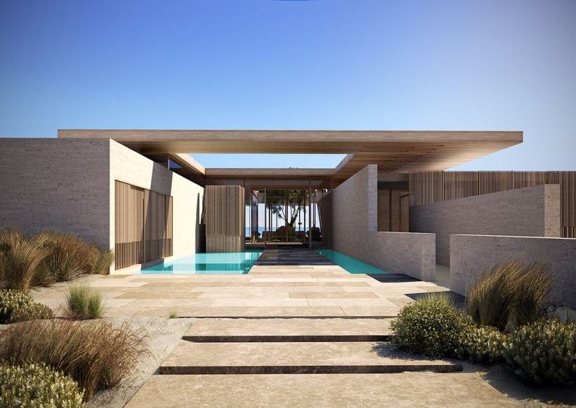Modern desert villa